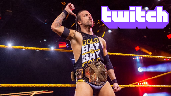The WWE Superstars streaming on Twitch