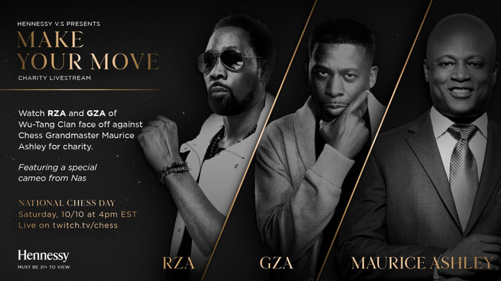 Wu-Tang Clan’s RZA and GZA to face-off against Chess Grandmaster Maurice Ashley on Twitch