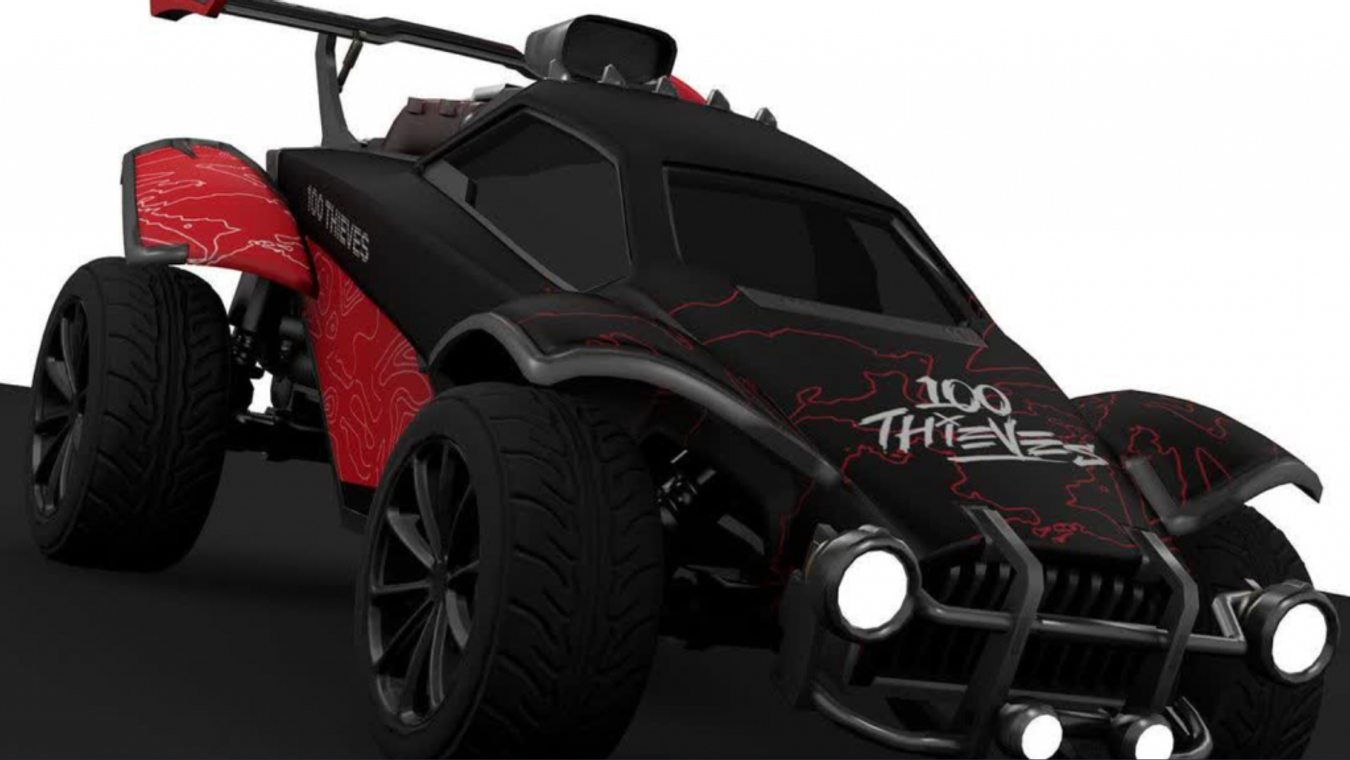 100 Thieves tease Rocket League debut with custom skins