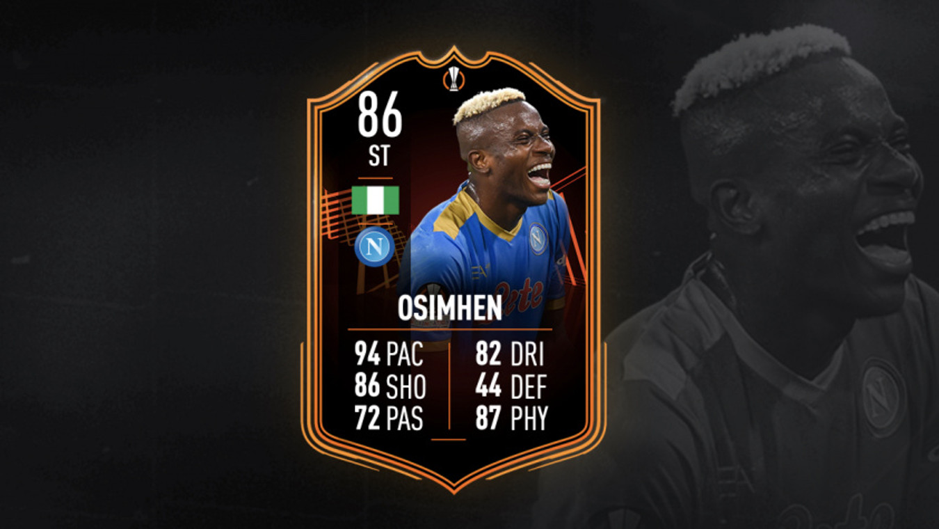 FIFA 22 Victor Osimhen TOTGS Objectives: How to complete, rewards, stats