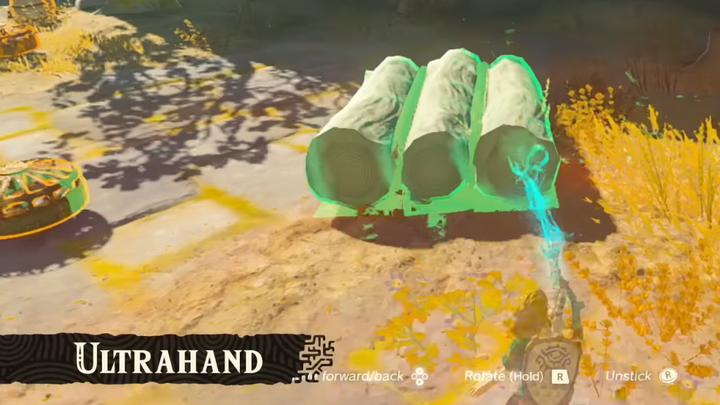 Ultrahand Ability In Zelda Tears of the Kingdom, Explained