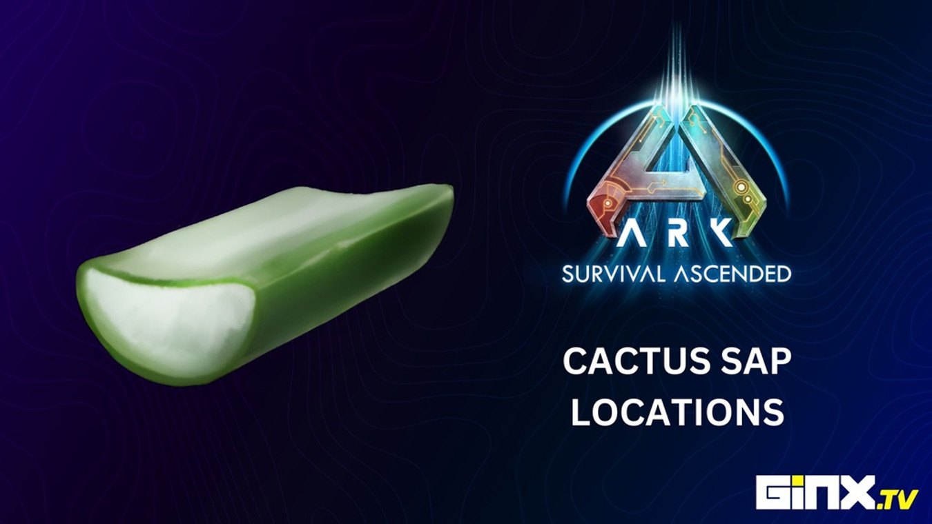 ARK Survival Ascended Cactus Sap Locations | Scorched Earth