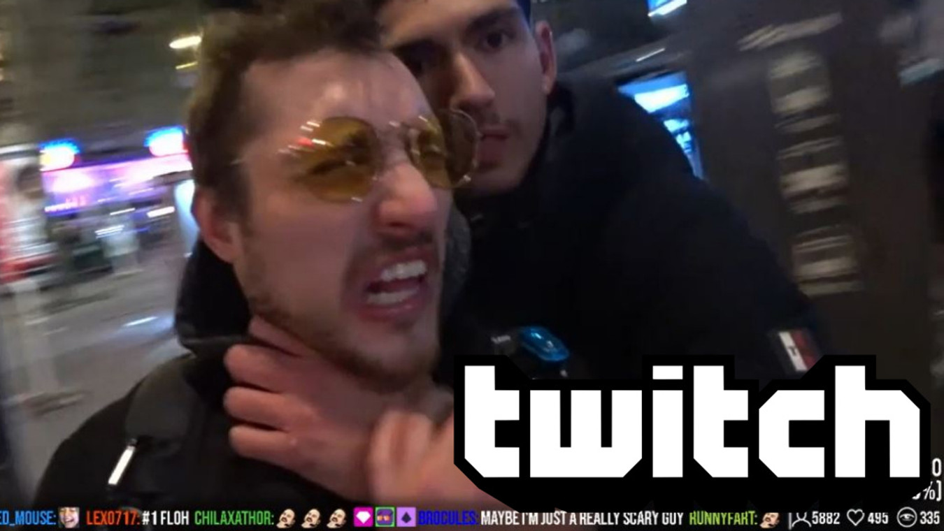 Twitch streamer Reydempto gets choked out while live in Amsterdam