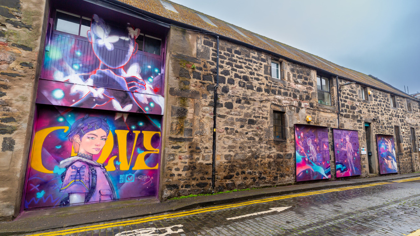 Riot Games Celebrates New Scottish VALORANT Agent, Clove, With Edinburgh Mural
