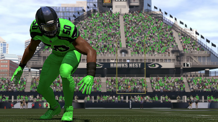 What is KJ Wright's Madden 22 rating?