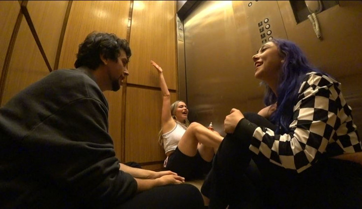 CodeMiko traps Minx and Mia Malkova in elevator after prank goes wrong