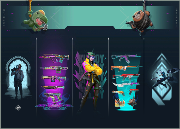 Valorant Act II Battle Pass: Skins, Cost, Player Cards, Sprays, Gun Buddies and more