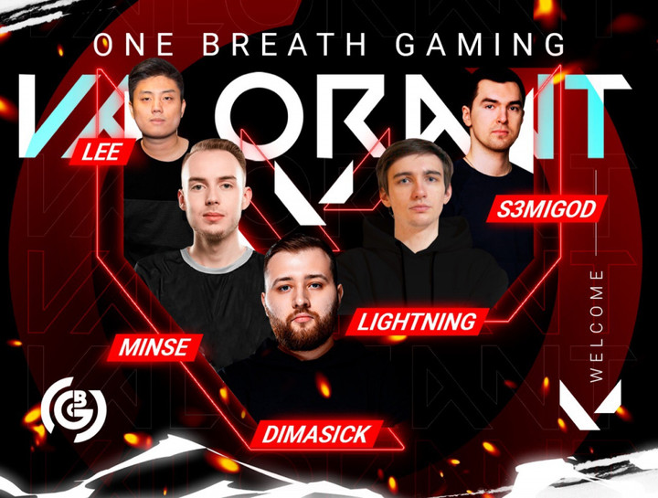 One Breath Gaming joins Valorant esports with THEX roster