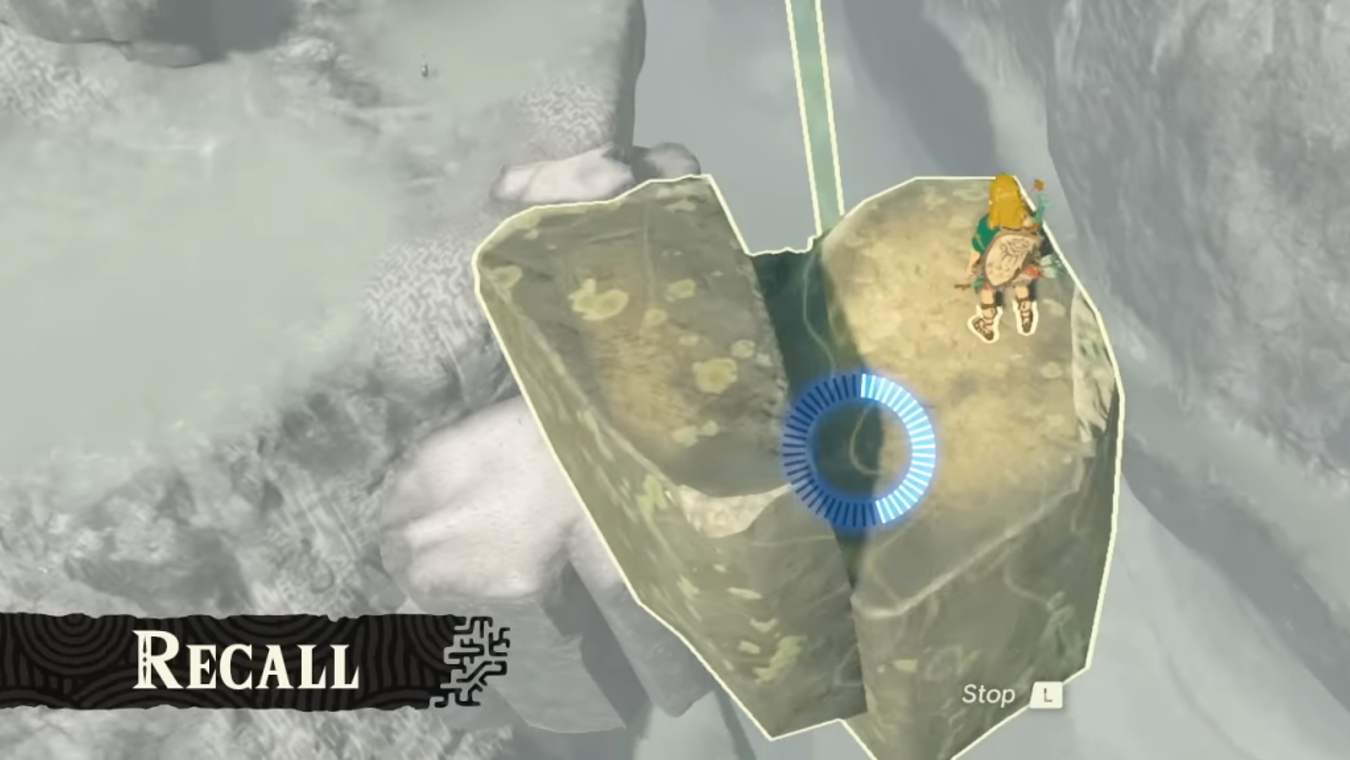 Recall - The Legend of Zelda Tears of the Kingdom Ability Explained