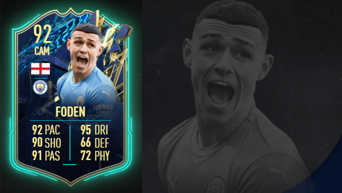 FIFA 22 Phil Foden TOTS SBC – Cheapest solution, stats, and rewards