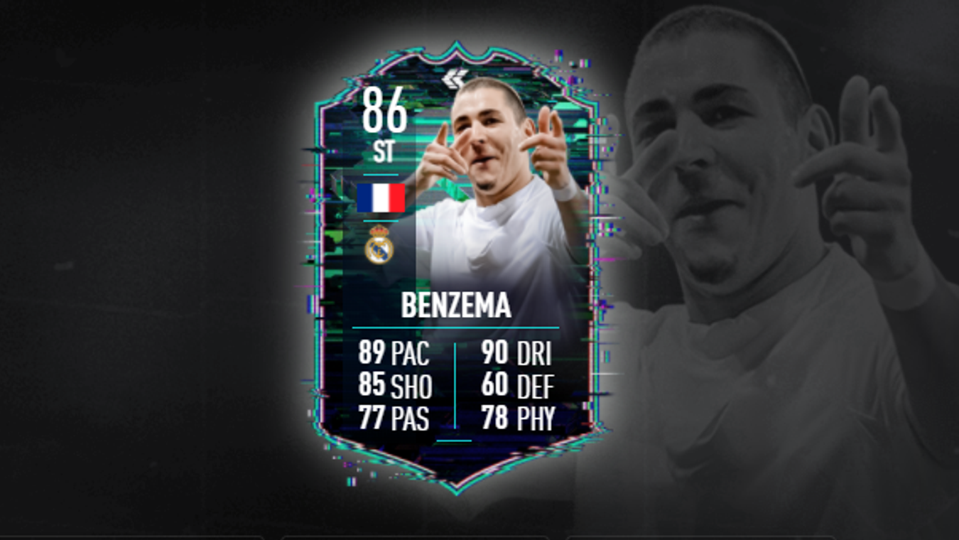 FIFA 22 Karim Benzema Flashback SBC: Cheapest solutions, rewards, stats