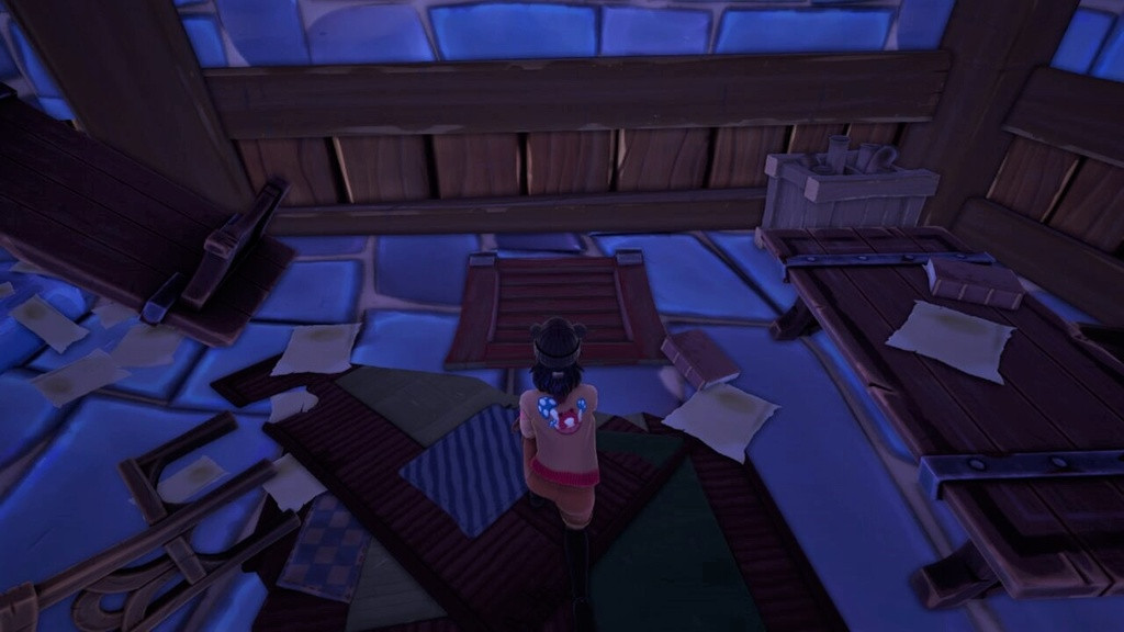 Open the trap door and search the bunker below for clues to help Subira. (Picture: Singularity 6 / Ashleigh Klein)
