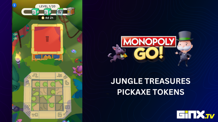 Monopoly Go Jungle Treasures Pickaxe Tokens Links (2024)