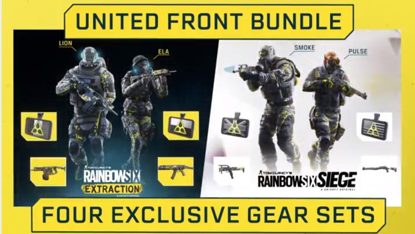 How to get the United Front bundle in Rainbow Six Siege / Extraction