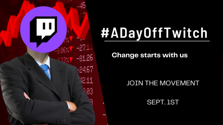 What impact did #ADayOffTwitch protest have on Twitch stats?