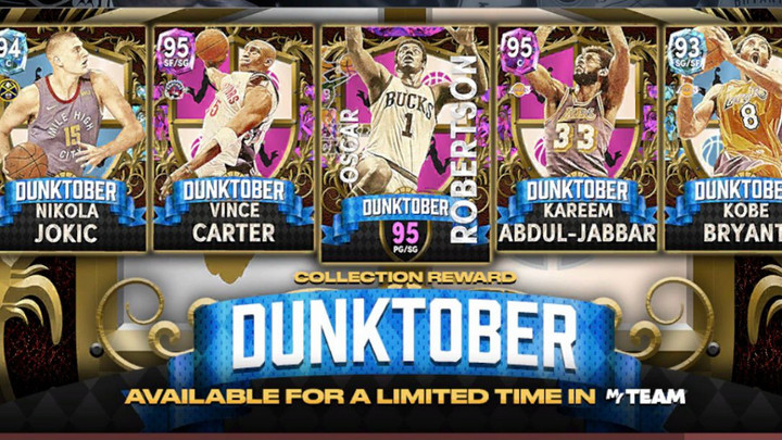 October welcomes Dunktober as the newest item program in NBA 2K22 MyTeam