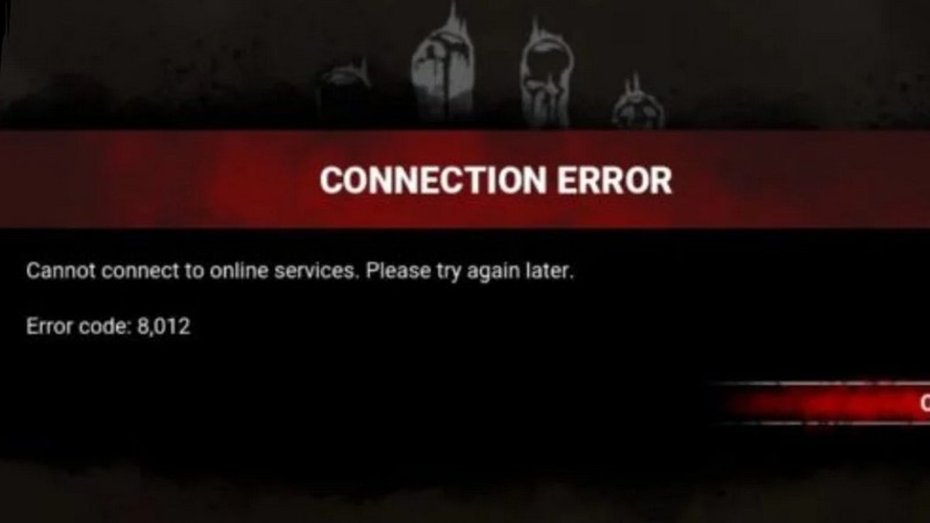 Dead By Daylight Error Code 8012: How To Fix