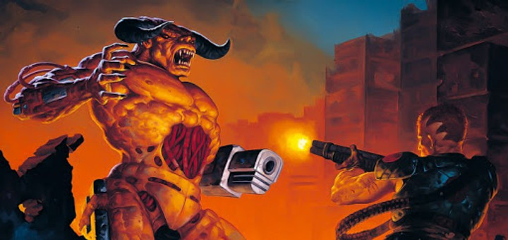 You can see Doom 2 cover art hidden inside the Doom Eternal soundtrack