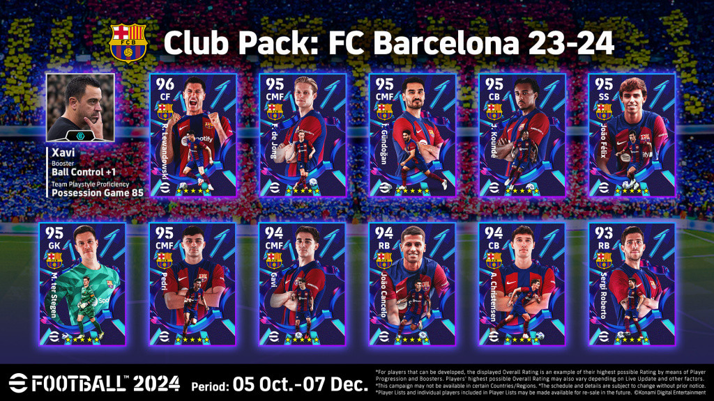 Barcelona FC Club Packs For 2023-24