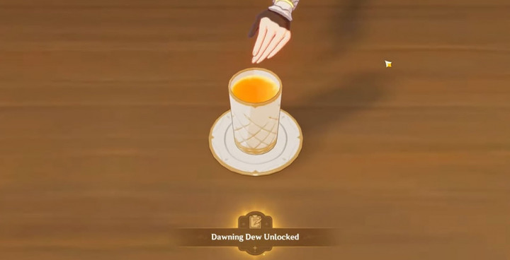 Genshin Impact Dawning Dew Recipe - How to make the drink?