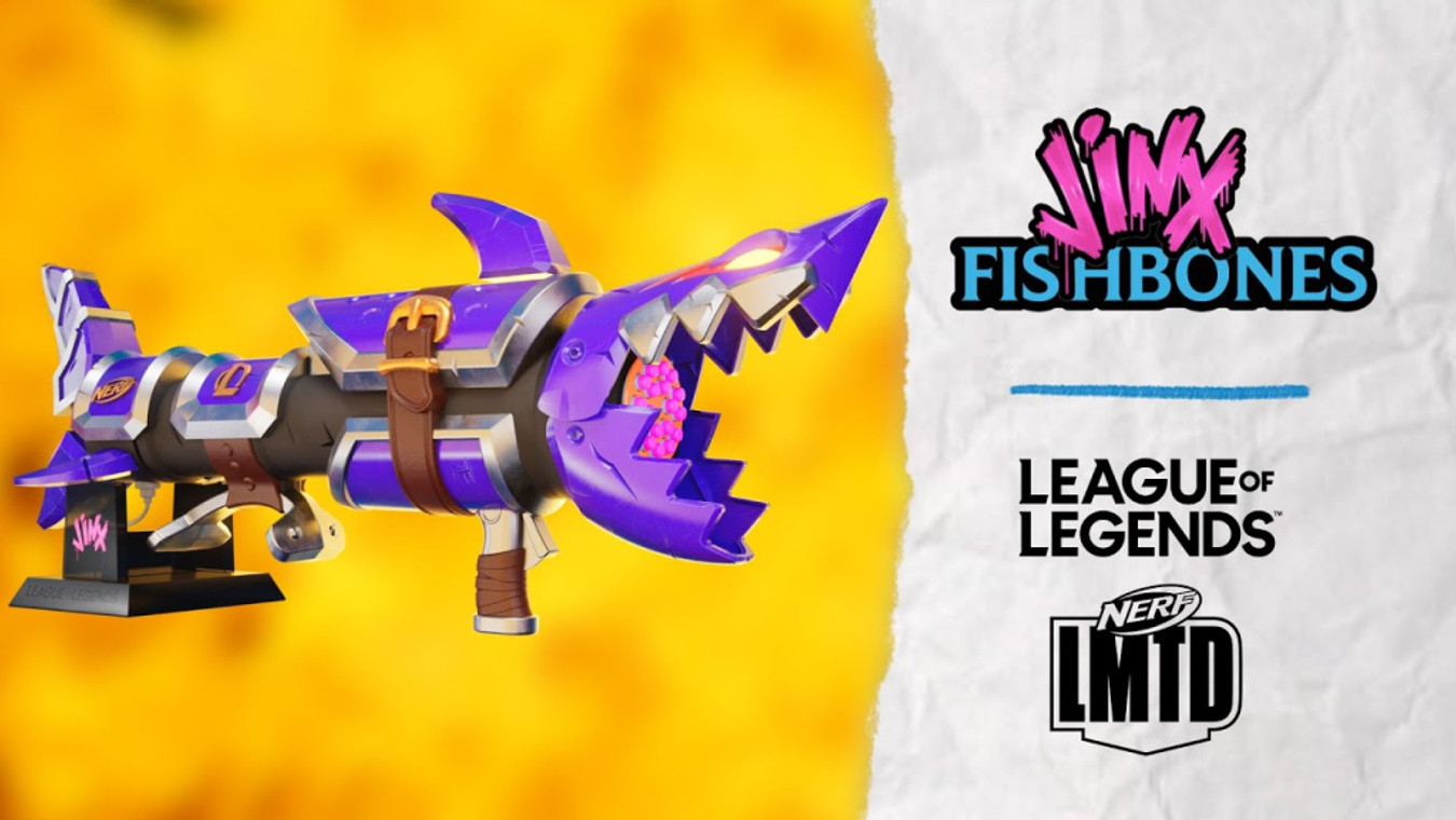 How To Get Nerf's League of Legends Fishbones Rocket Launcher