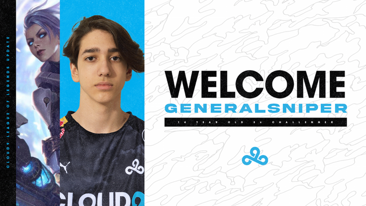 Cloud9 forced to drop LoL's General Sniper after 2 hours due to age restrictions