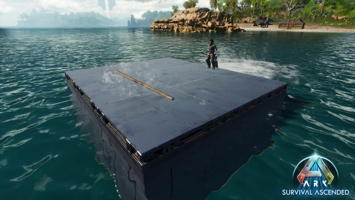 ARK Survival Ascended Raft Base Building: How To Build Bases On Rafts