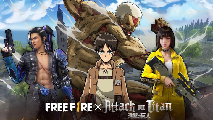 Free Fire x Attack on Titan: Event skins leaked
