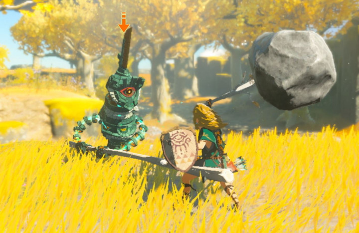 How To Throw Items and Weapons in Zelda: Tears of the Kingdom