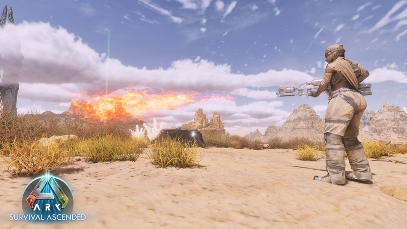 How To Craft a Flamethrower in Ark Survival Ascended Scorched Earth
