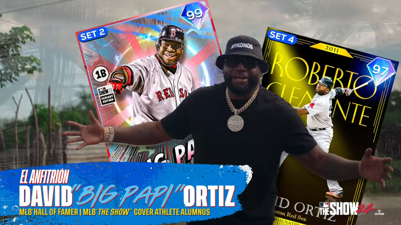 David Ortiz Reveals MLB The Show 24 Cover Athlete