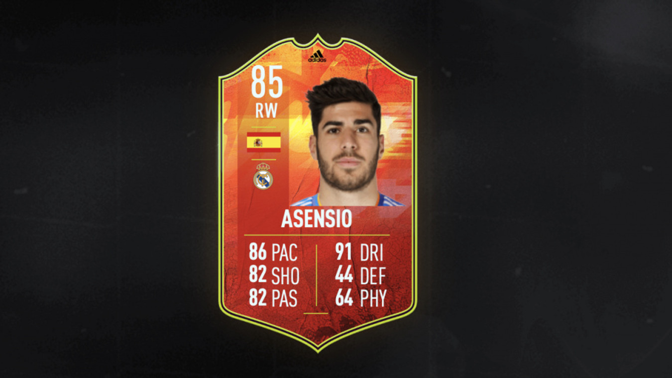 FIFA 22 Marco Asensio NumbersUp SBC: Cheapest solutions, rewards, stats