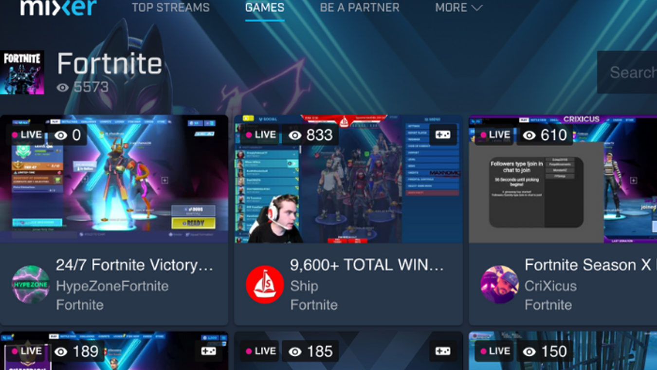 Mixer is helping streamers on its platform with $100