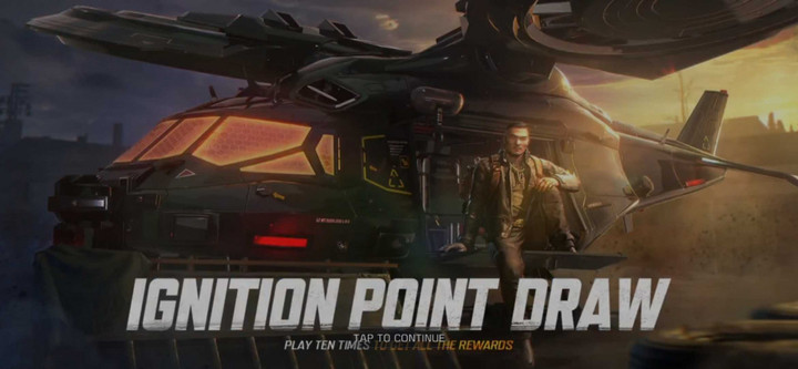 COD Mobile Ignition Point Draw: Get Helicopter - Direct Fire Support, Blackjack and more