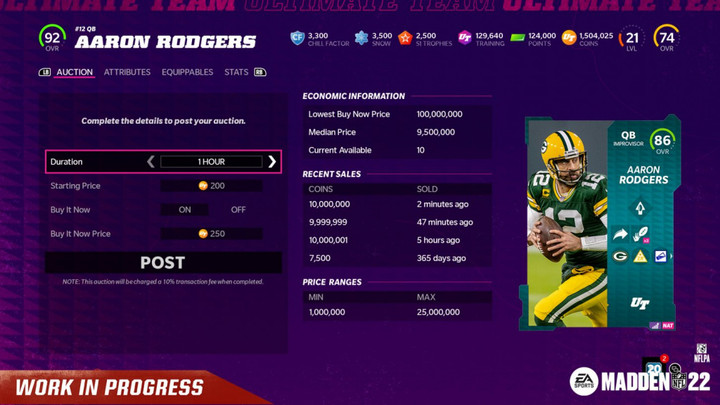Madden 22: MUT top 10 most expensive players
