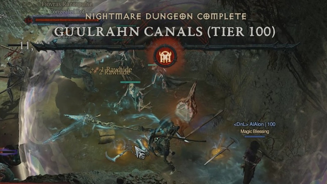 World First Diablo 4 Hardcore Tier 100 Nightmare Dungeon Completed