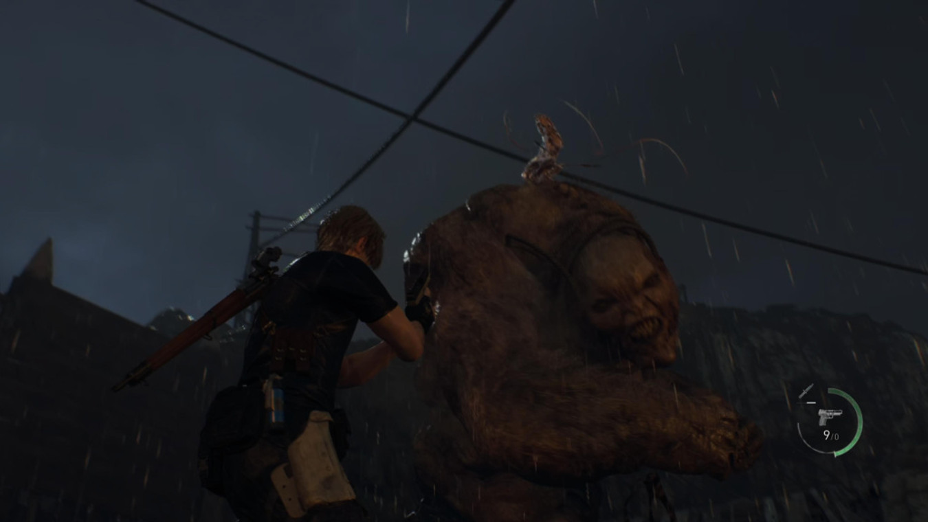 Resident Evil 4: How To Defeat El Gigante Troll In The Quarry