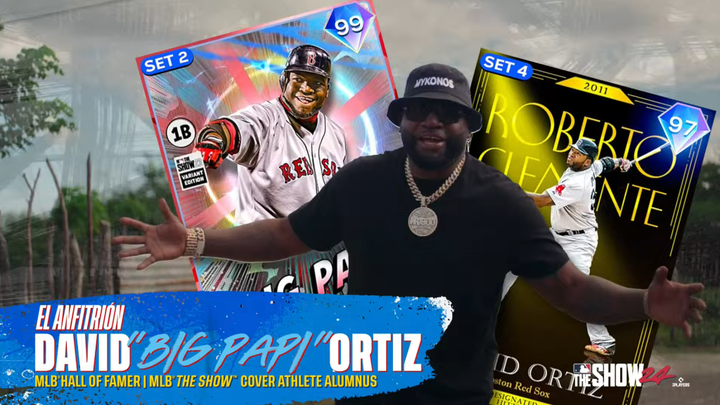 David Ortiz Reveals MLB The Show 24 Cover Athlete