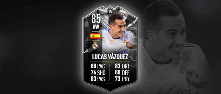 FIFA 22 Lucas Vázquez Showdown SBC: Cheapest solutions, rewards, stats