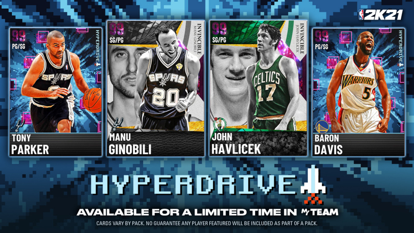 NBA 2K21 MyTeam: Limited Edition Hyperdrive II Packs + Locker Code