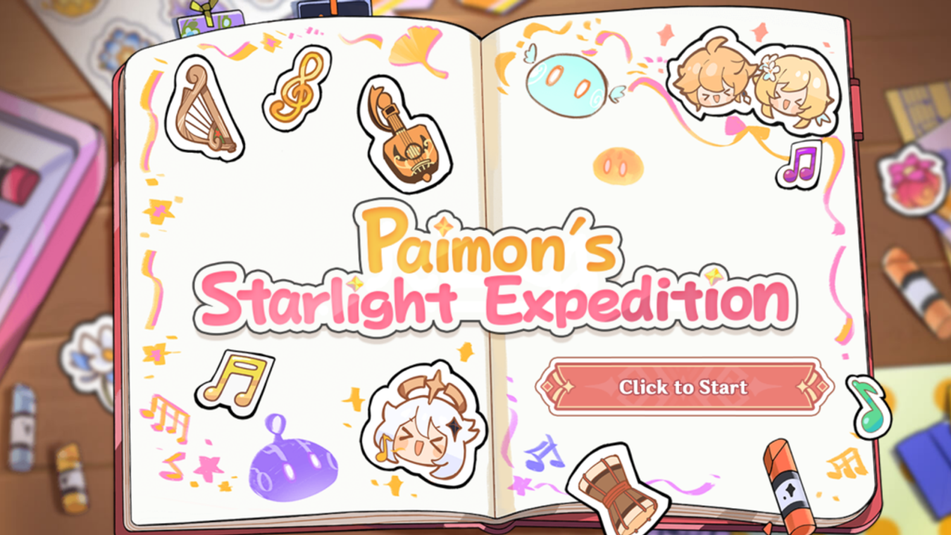 Genshin Impact Paimon's Starlight Expedition Answers