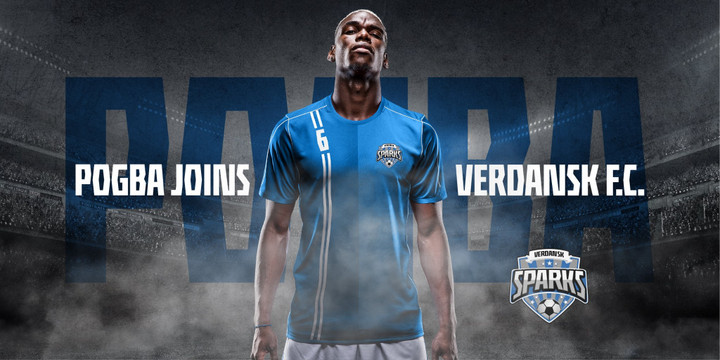 Football star Paul Pogba "signs" with Call of Duty's Verdansk FC