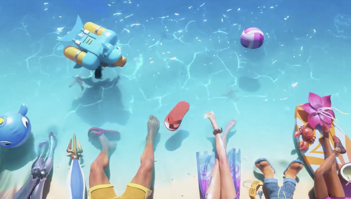 Teaser hints at more Pool Party skins for League of Legends