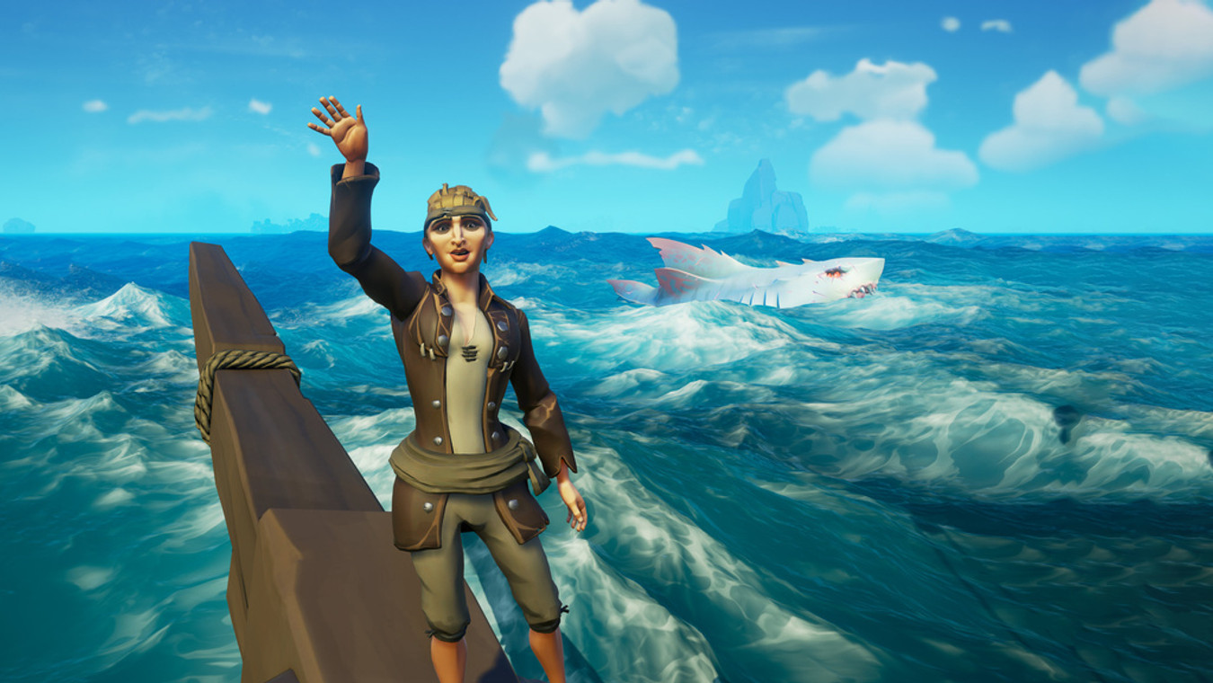 Where To Find & Defeat The Megalodon In Sea Of Thieves