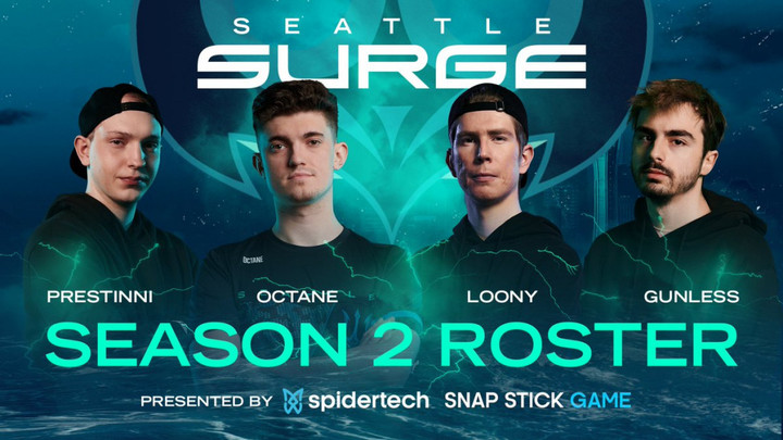Seattle Surge reveals CDL 2021 roster with Prestinni, Octane and Gunless