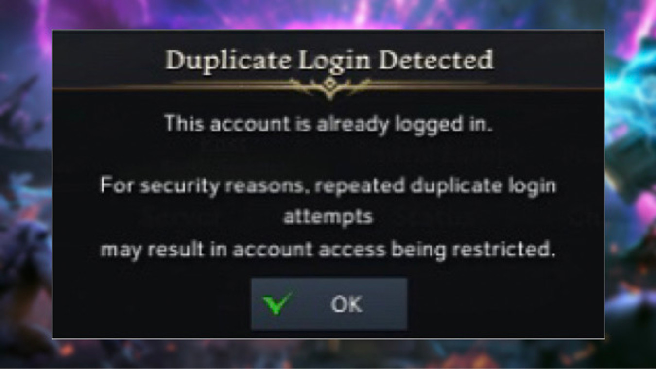 Lost Ark Duplicate login error detected – How to fix
