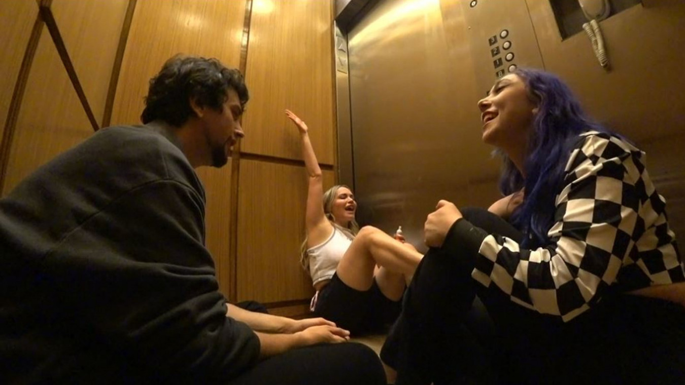 CodeMiko traps Minx and Mia Malkova in elevator after prank goes wrong