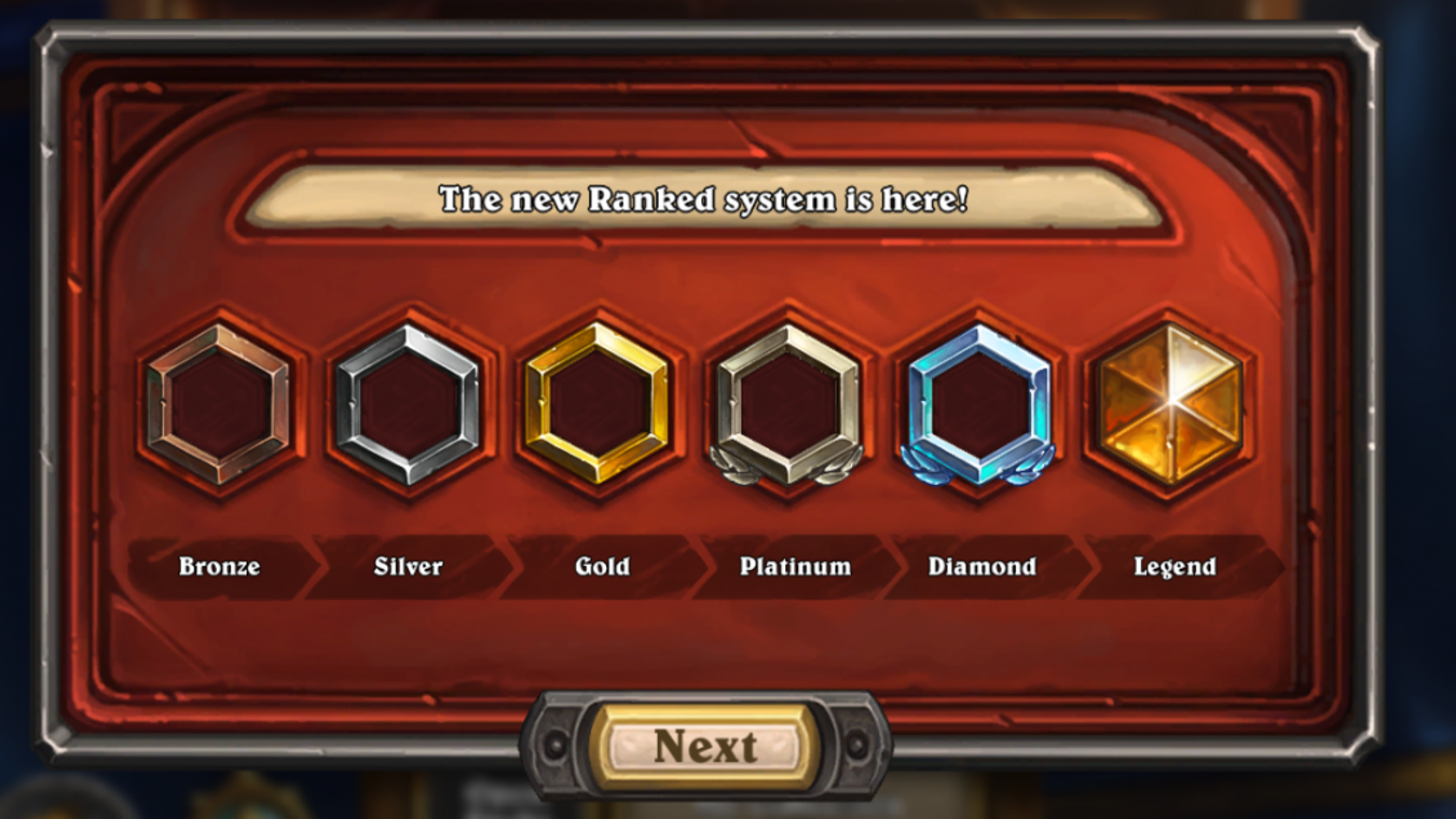 New Hearthstone ranked system: All you need to know
