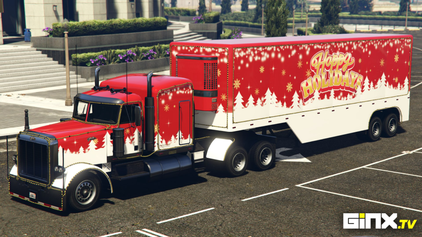 How To Find Happy Holidays Hauler In GTA Online
