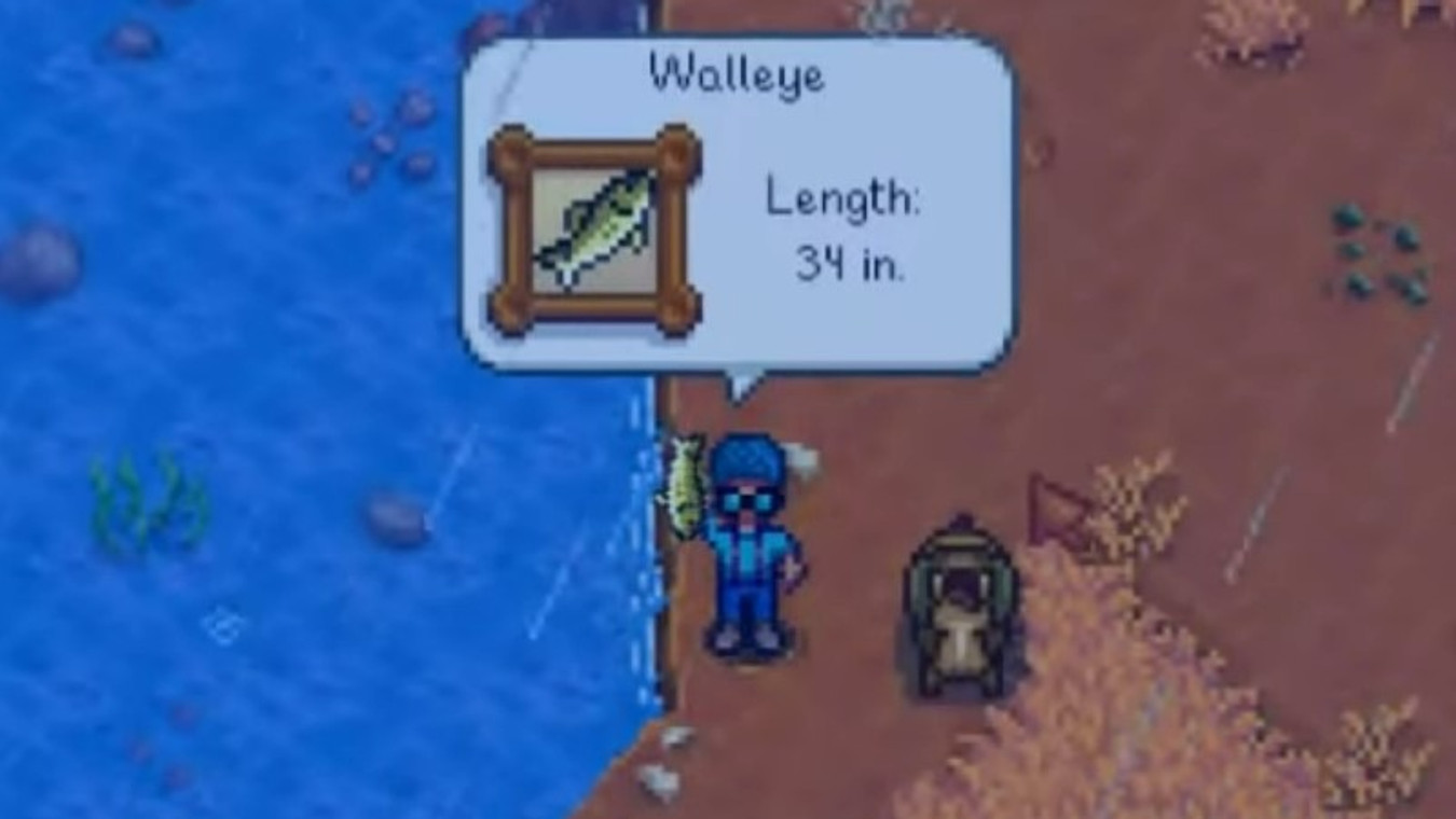 Stardew Valley: How to Catch Walleye